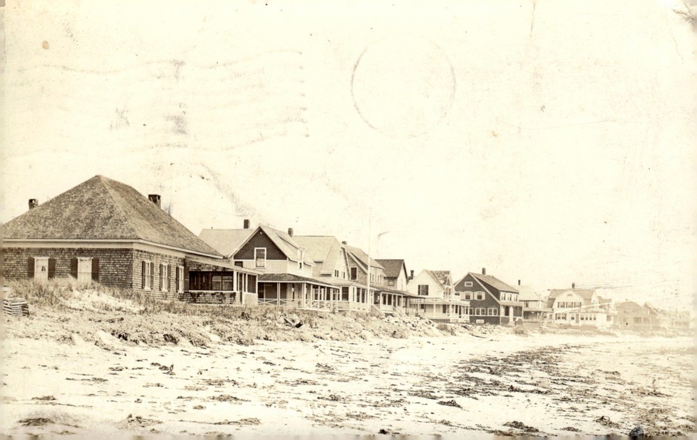 1933 Kennebunkport Maine Coastal Beach Houses RPPC Real Photo Postcard