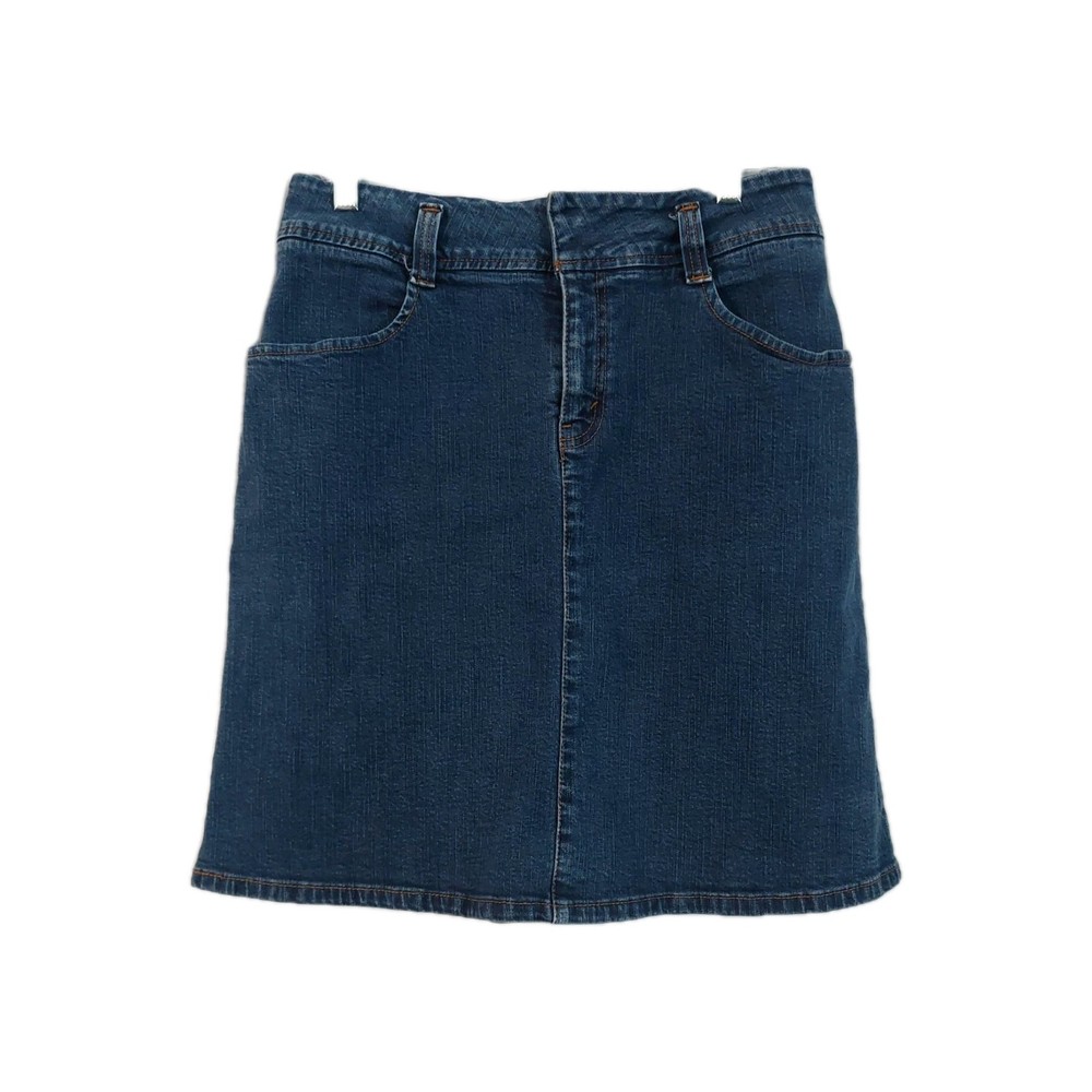Levi’s Denim Skirt Womens Size 8 Blue Jean Pencil Straight Length 20