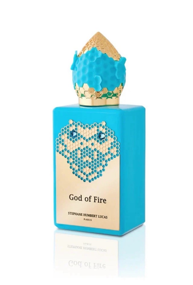 Stephane Humbert Lucas God of Fire 50ml 1.7oz Eau De Parfum New In Box AUTHENTIC