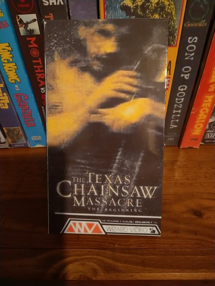 Texas Chainsaw Massacre The Beginning VHS