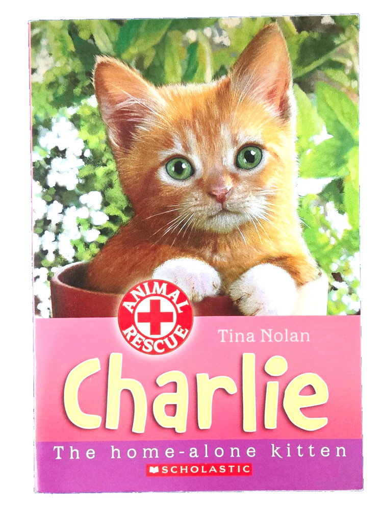 Animal Rescue: Charlie The Home Alone Kitten Paperback Book Ships Free