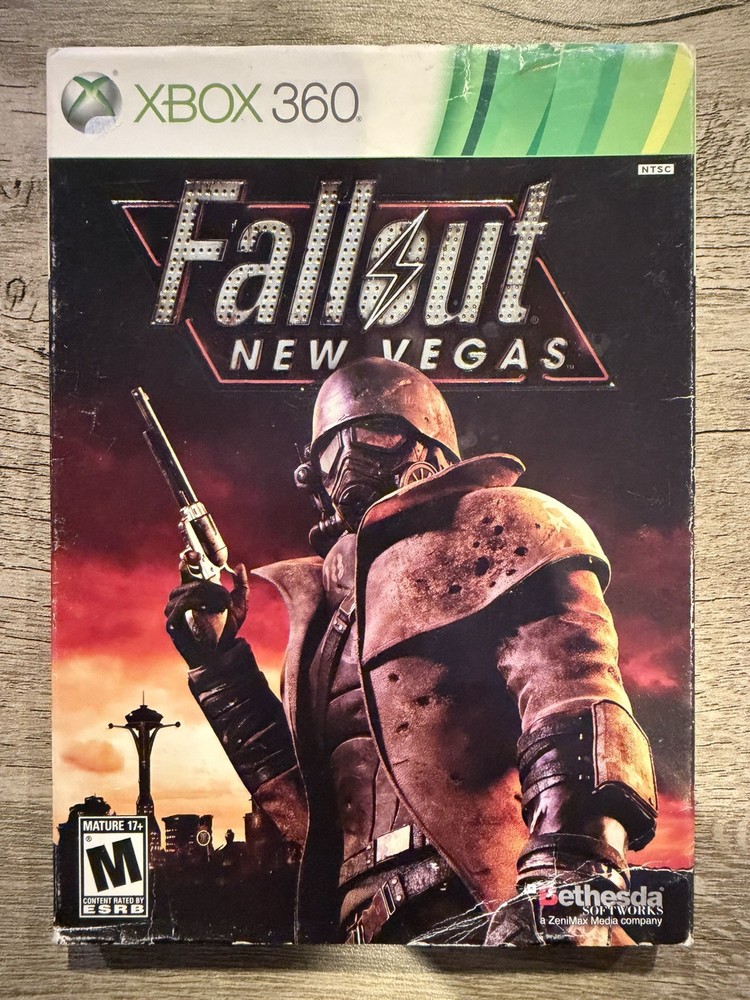 Fallout: New Vegas; CIB & Slipcover Included (Microsoft Xbox 360, 2010)