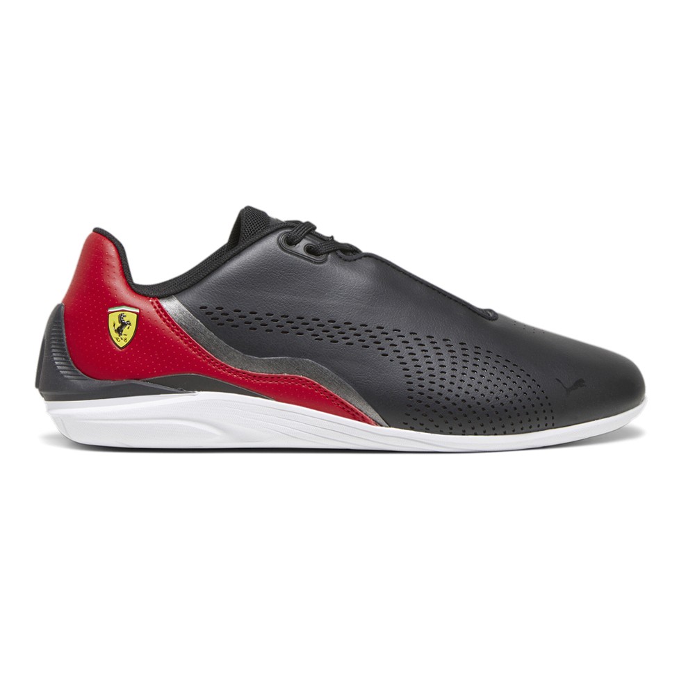 PUMA Scuderia Ferrari Drift Cat Decima Lace Up  Mens Black Sneakers Casual Shoes