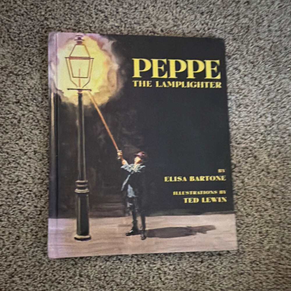 Peppe the Lamplighter by Elisa Bartone Illustrated by Ted Lewin Hardcover