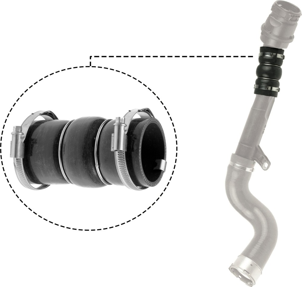 09-1299 Gates charge air hose for Dacia, Renault