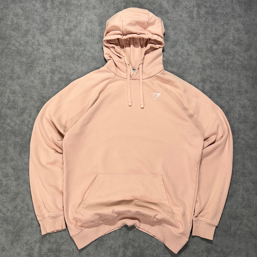 Gymshark Rest Day Essentials pink oversized athleisure hoodie womens Medium