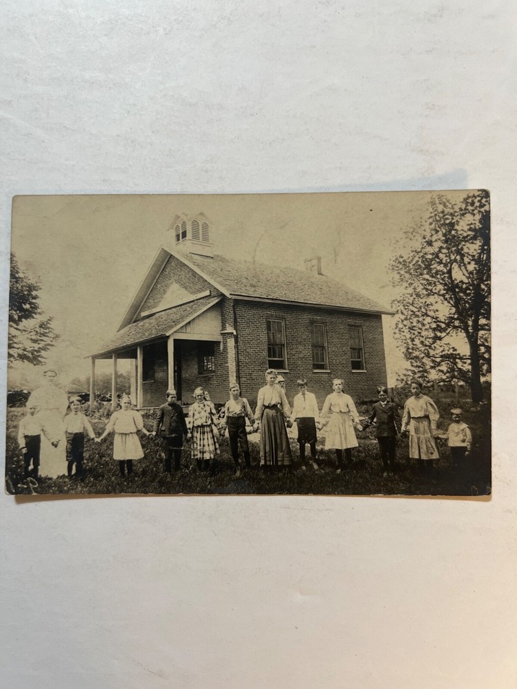 1908 RPPC Photo Postcard Tiffin Ohio Seneca County