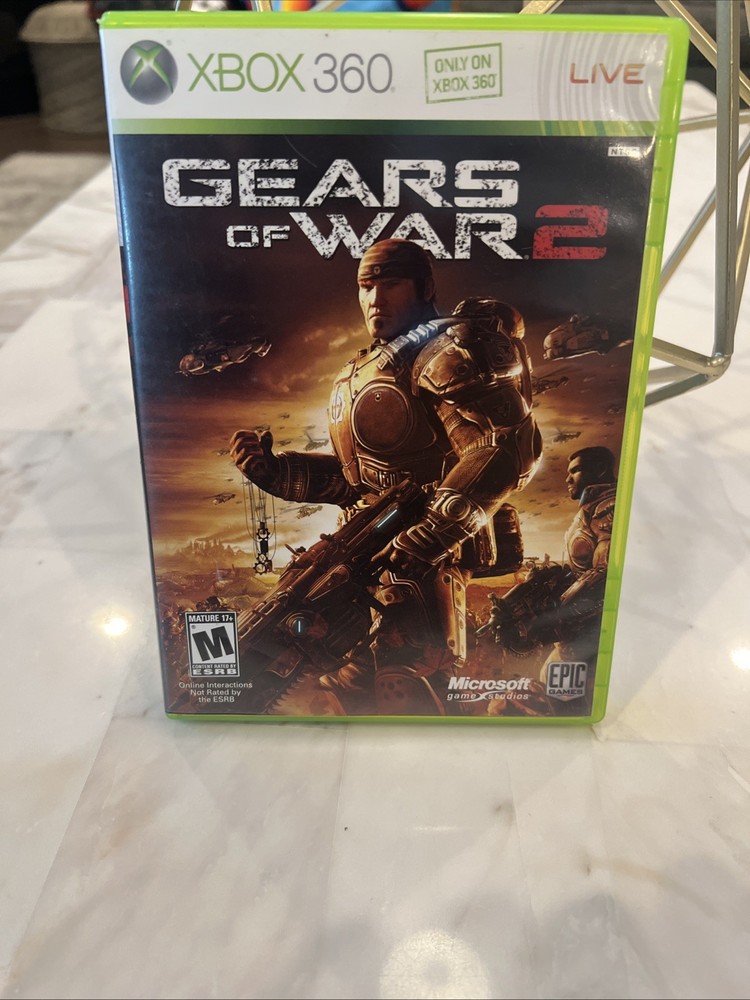 Gears Of War 2 - Microsoft Xbox 360 Tested Authentic CIB Complete