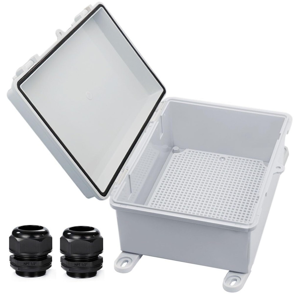 YETLEBOX Waterproof Outdoor Electrical Box Junction Box Weatherproof IP67 ABS...-image