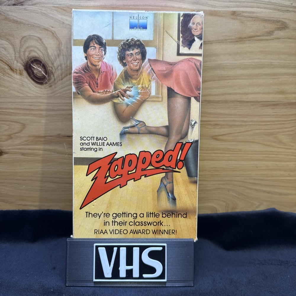 Zapped (VHS, 1982) * Buy 2 Get 1 Free - Bundle Shipping Discount