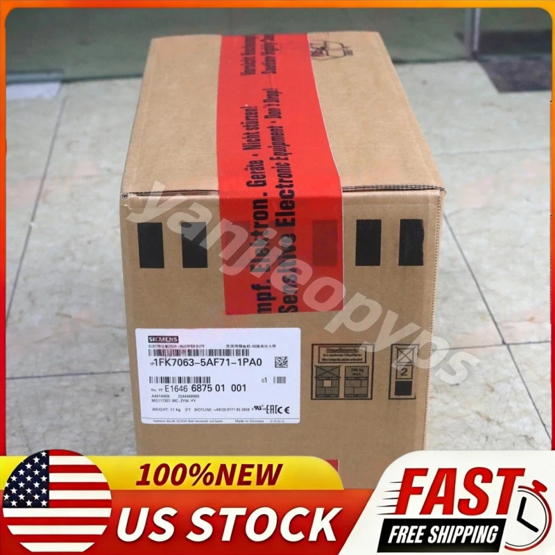 New Sealed 1FK7063-5AF71-1PA0  Siemens Servo Motor US In Stock Fast Delivery