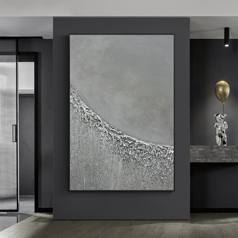 Wall Painting Design Hand painted Abstract Simple Oil Painting Unframed Canvas