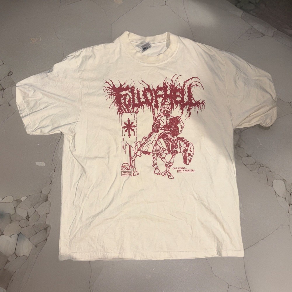 Full of Hell Crawling Broken Shield Rotten Sword T-Shirt XL