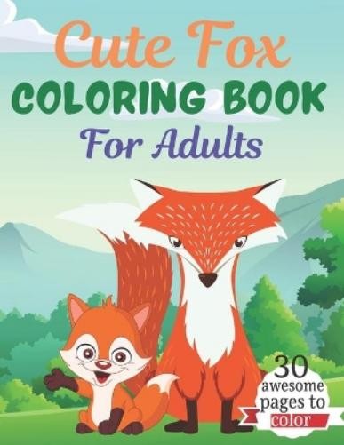 Rossy Press House Cute Fox COLORING BOOK For Adults (Paperback)Another great item from Rarewaves USA | Free delivery!