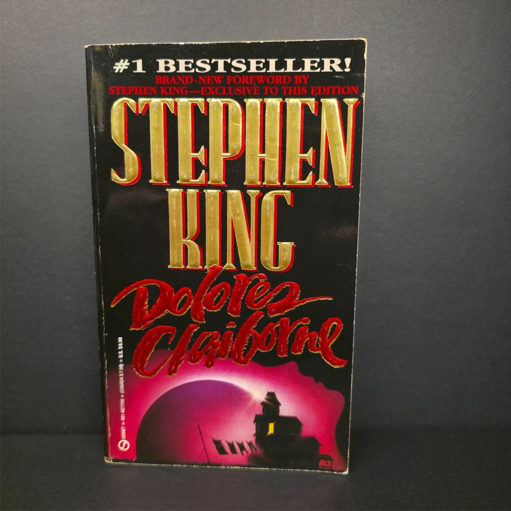 Dolores Claiborne Stephen King Paperback 1993 First Signet Edition 1st print