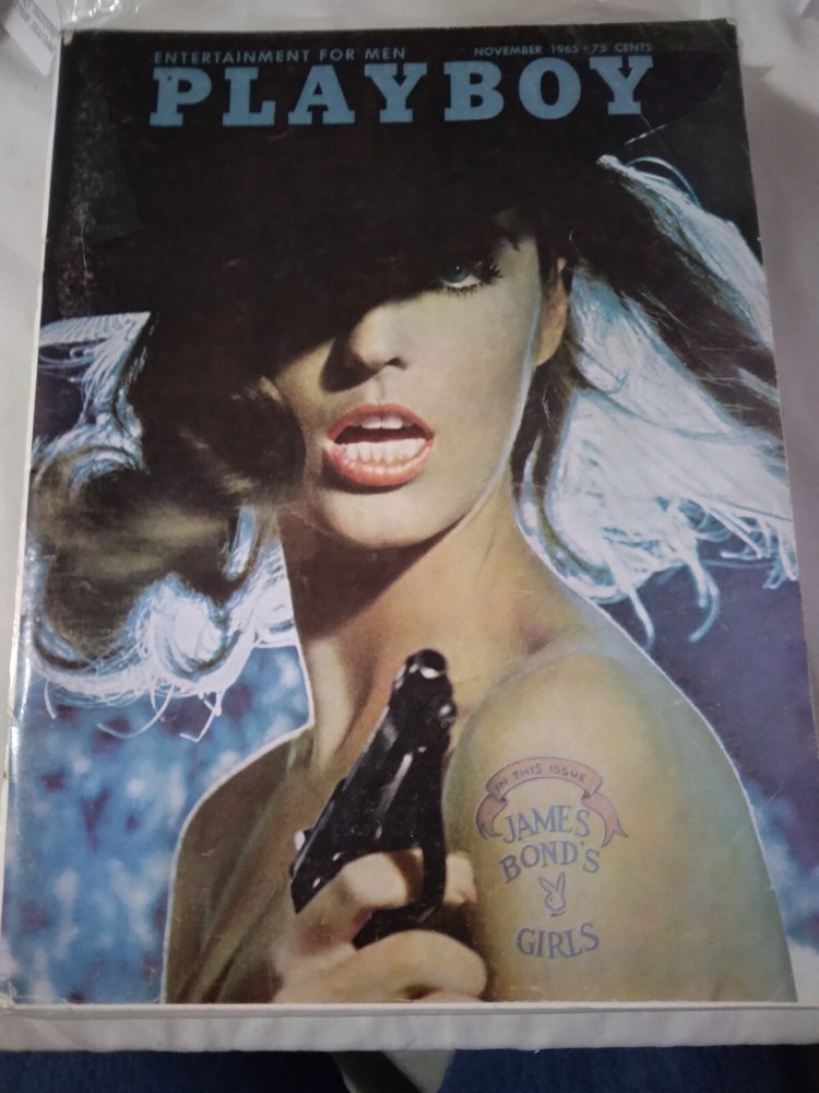 PLAYBOY NOVEMBER 1965 Centerfold Complete Bagged & Boarded Acid Free JAMES BOND-image