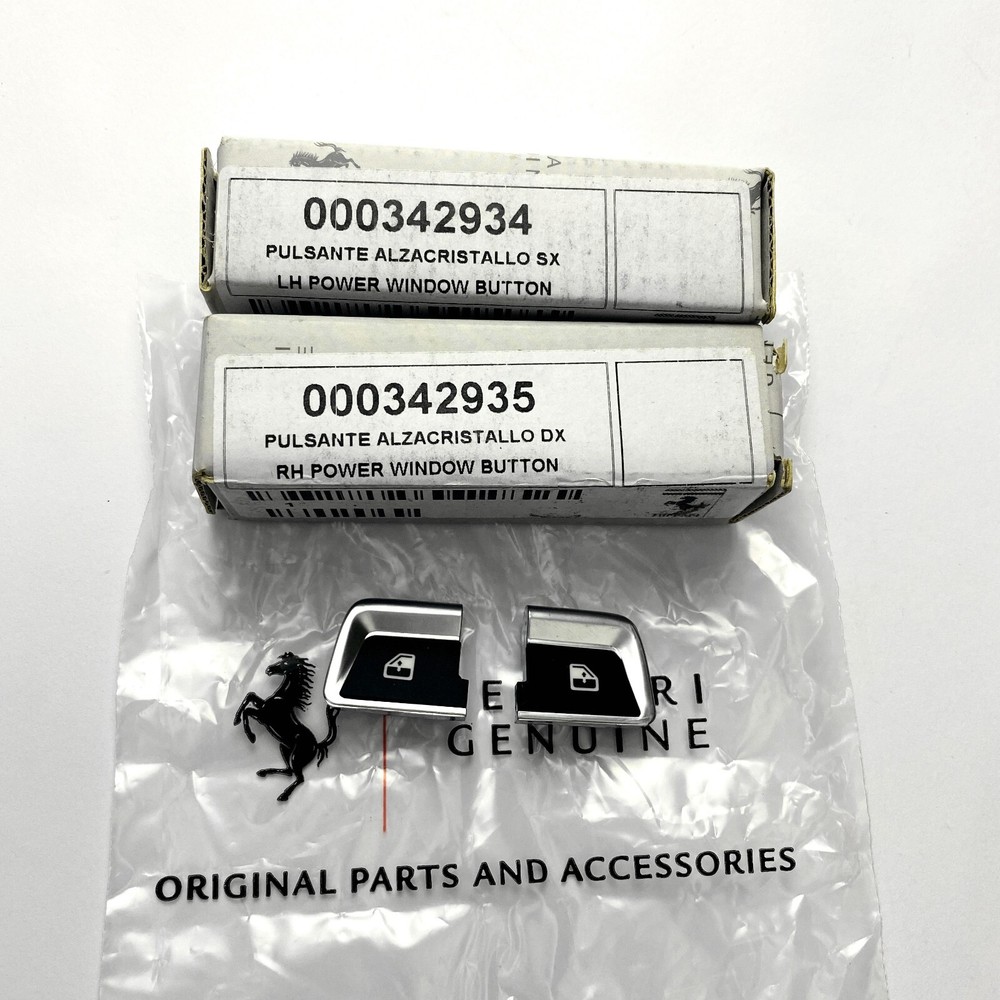 Ferrari F8/812 Superfast Left&Right Power Window Switch Button Kit Brand New