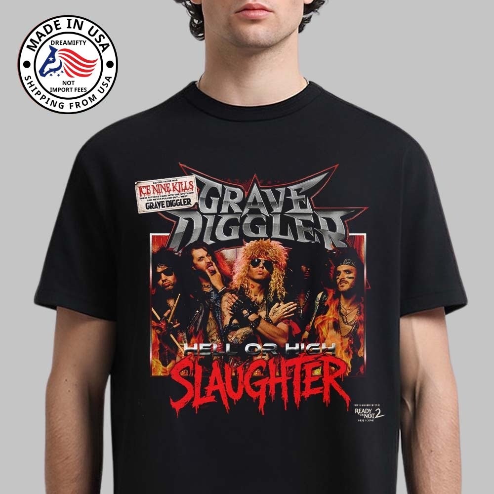 Ice Nine Kills Grave Diggler Hell Or High Slaughter From T-Shirt