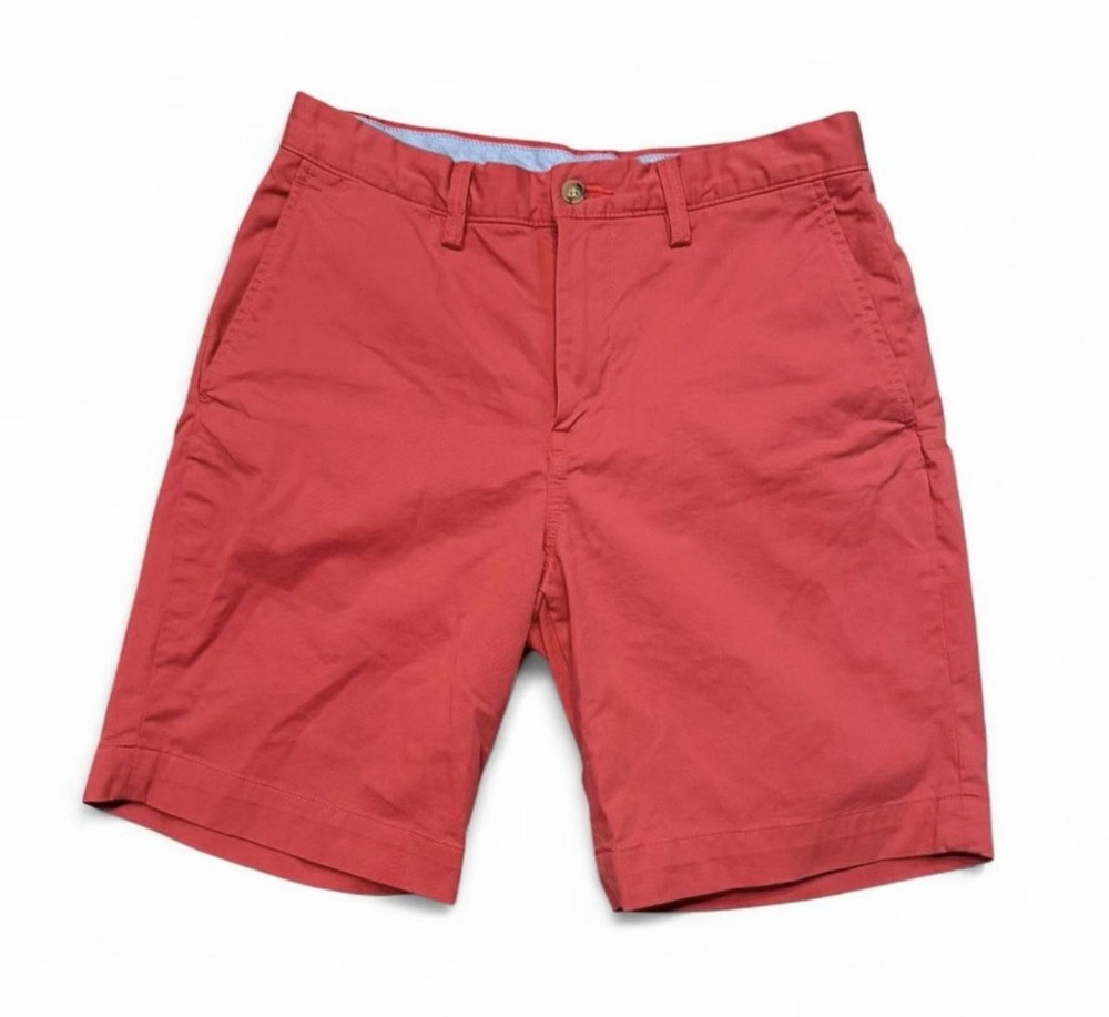 Polo Ralph Lauren Shorts Men’s 29 Red Chino Classic Fit Cotton