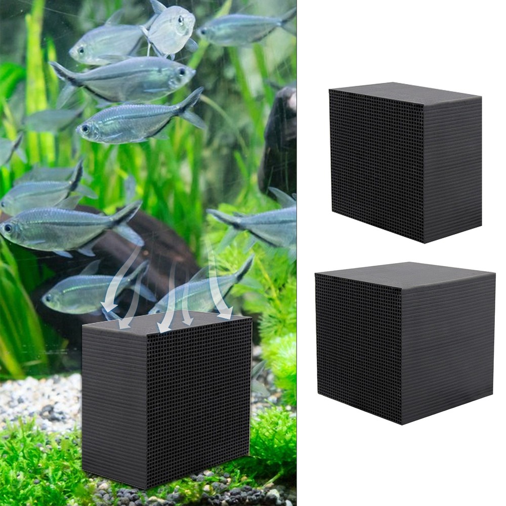Magic Box Aquarium Water Purifier Cube Filter Activated Charcoal Fish Tank Water