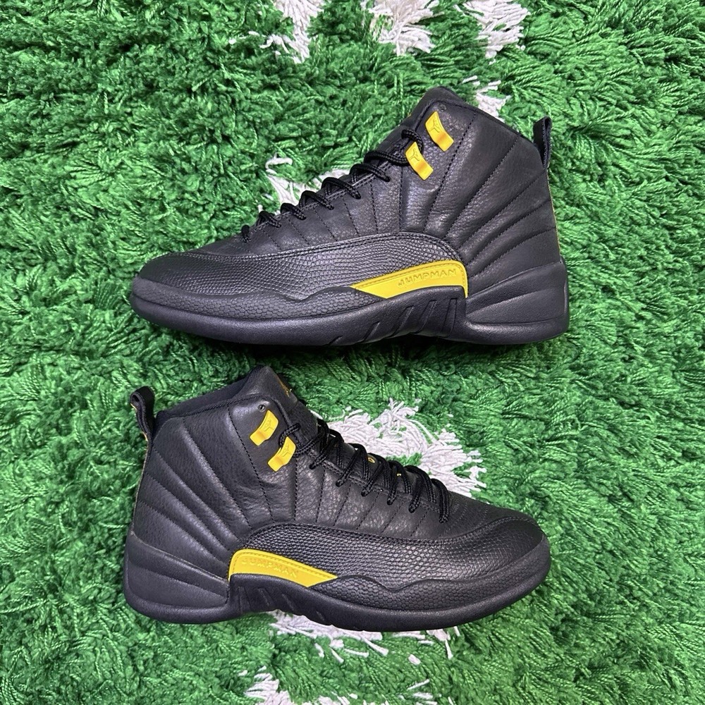 Size 9 - Air Jordan 12 Retro Mid Black Taxi - Super Clean (CT8013-071)