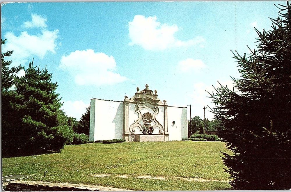 Postcard MONUMENT SCENE Brazil Indiana IN m/09 AI0076