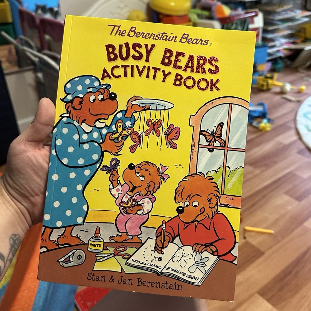 Berenstain Bears Coloring Fun & Activity Book Brand New PBS Kids