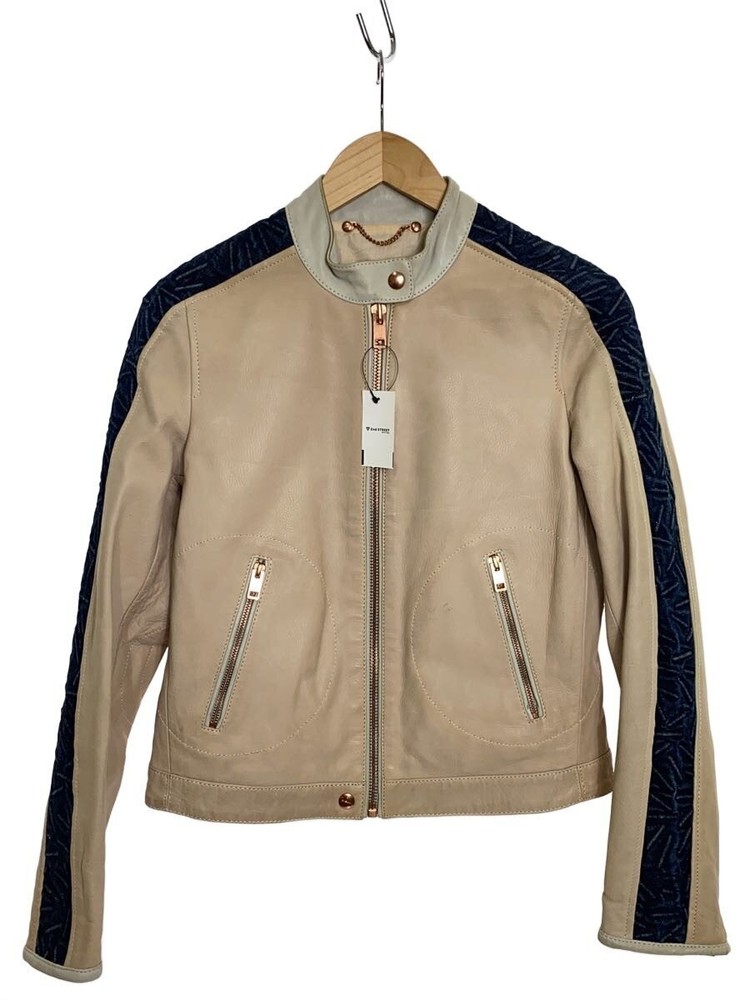 Diesel Leather Jacket Blouson/S/Cowhide/Beg// 3502