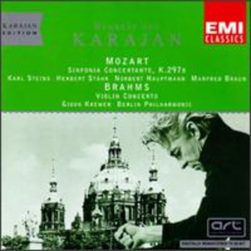Brahms: Violin Concerto/Mozart: Sinfonia Concertante, K297b -  CD 85VG The CheapFREE US DELIVERY | EAN: 0724356610125 | Quality CD
