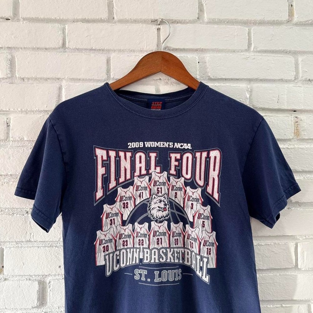 Vintage UConn Huskies Women’s Basketball navy color shirt VK11226