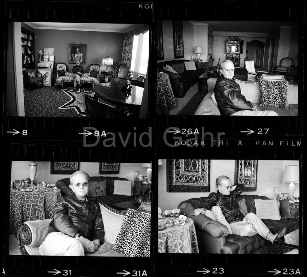 '69 Truman Capote Breakfast at Tiffany's Author Gahr 35mm 4 Negative Lot B106