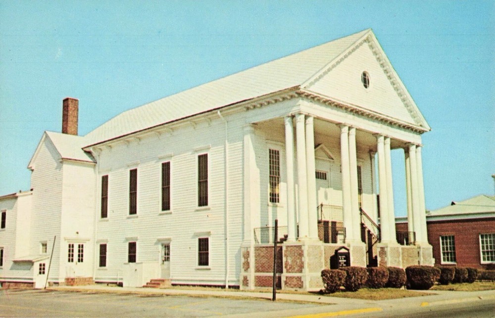 Bethany Methodist Church - Pocomoke City Maryland MD - Postcard