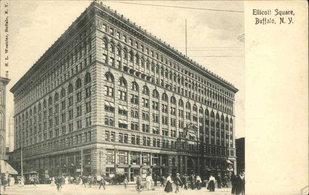 Ellicott Square Buffalo New York NY UDB c1905