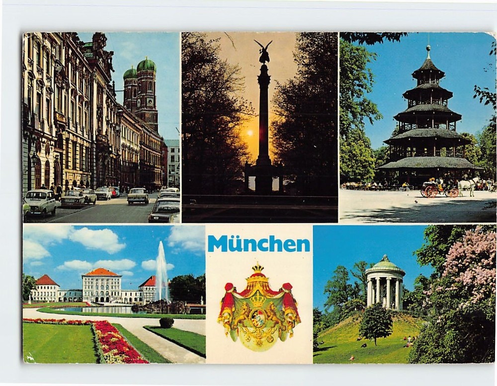 Postcard Munich Germany