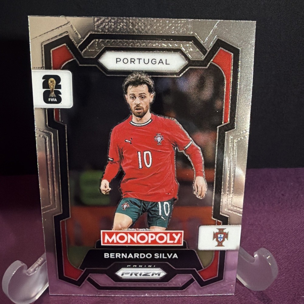 2026 Panini Prizm Monopoly FIFA World Cup Bernardo Silva Card #33