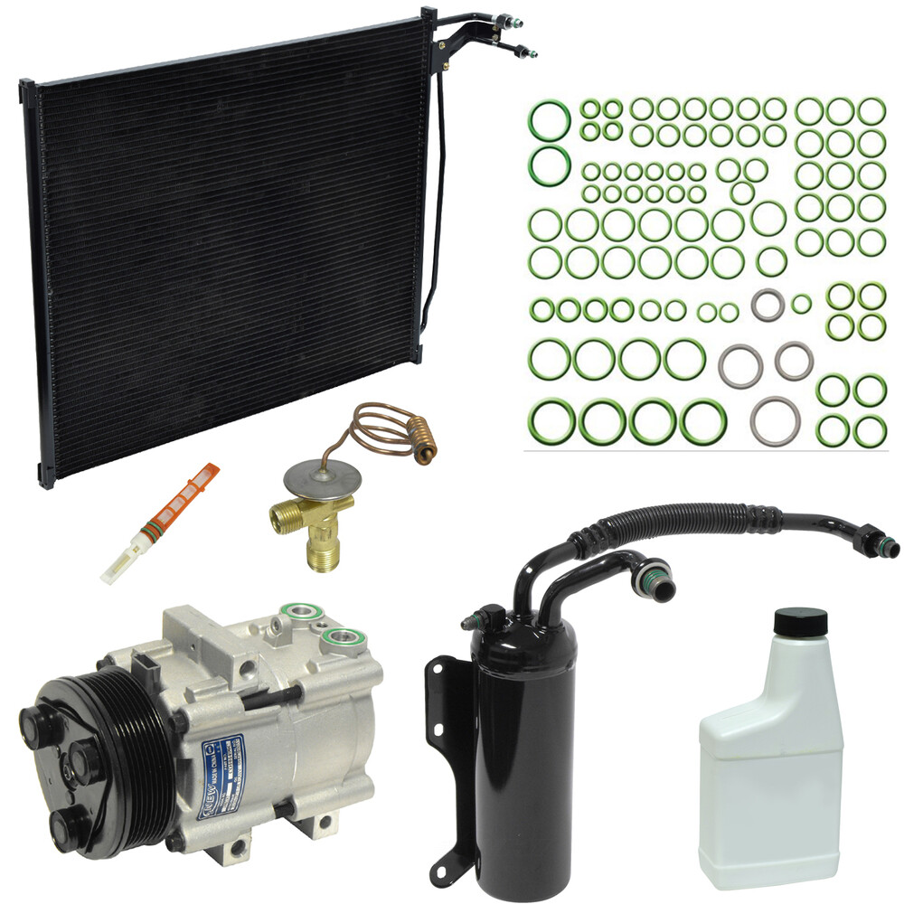 A/C Compressor Kit with Condenser UAC KT 1563A Replacement