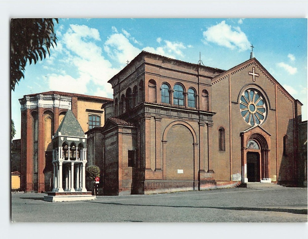 Postcard Basilica of San Domenico Bologna Italy