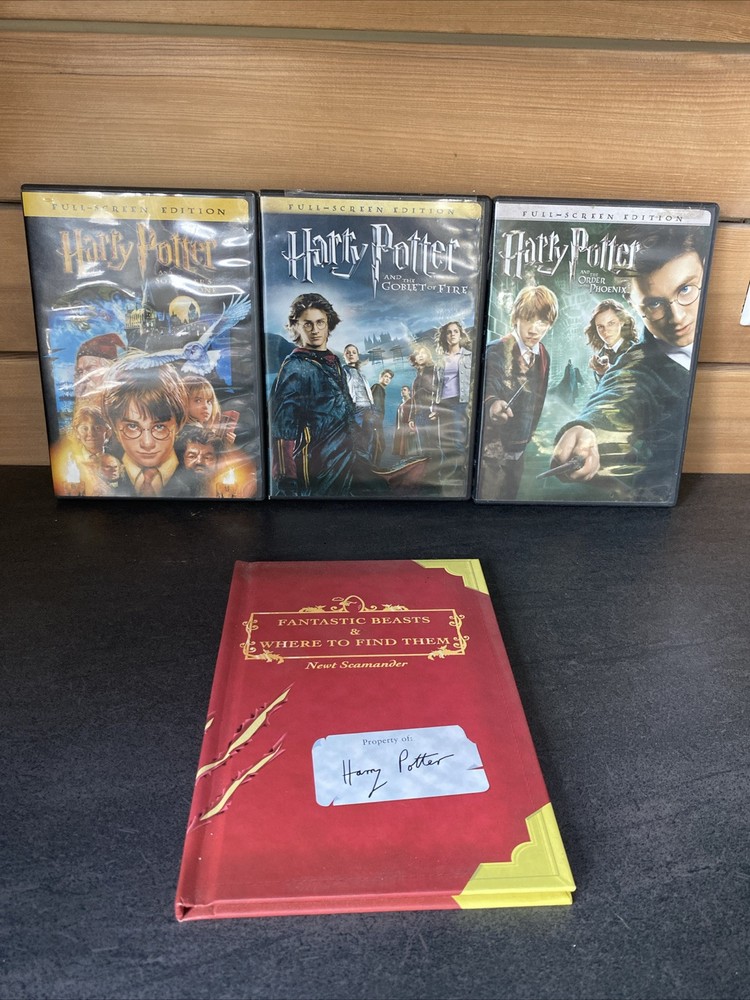 Harry Potter 3 CDs and 1 Book Bundle  