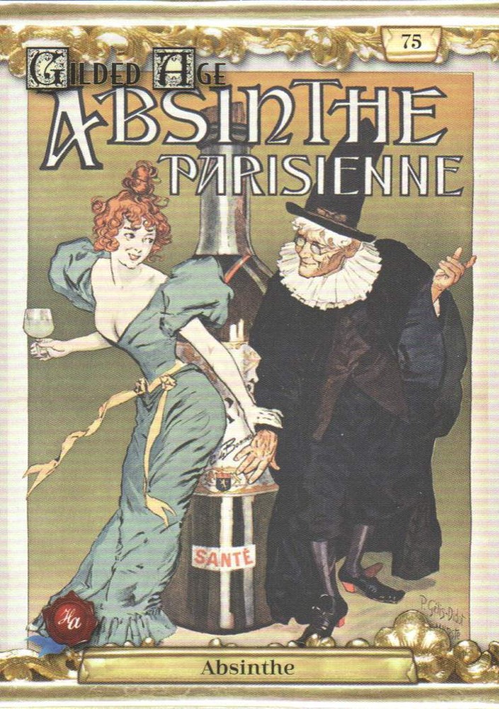 2023 Historic Autographs The Gilded Age Trading Card #75 Absinthe-image