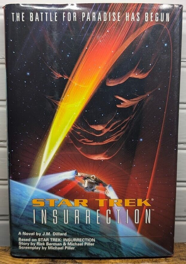 Star Trek Insurrection (The Next Generation) - J.M. Dillard - Hardcover - GOOD