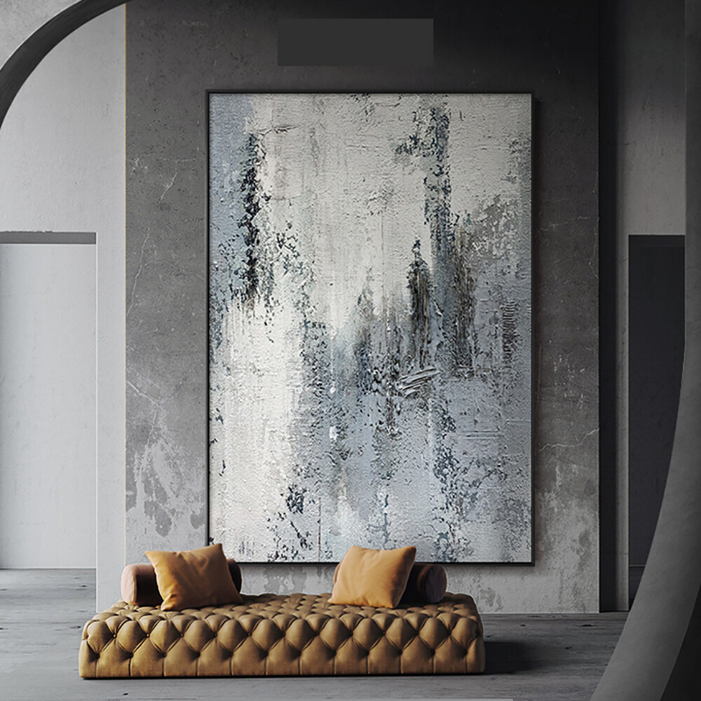 Handpainted Abstract Painting Wall Art Modern Home Decorative Painting Handmade