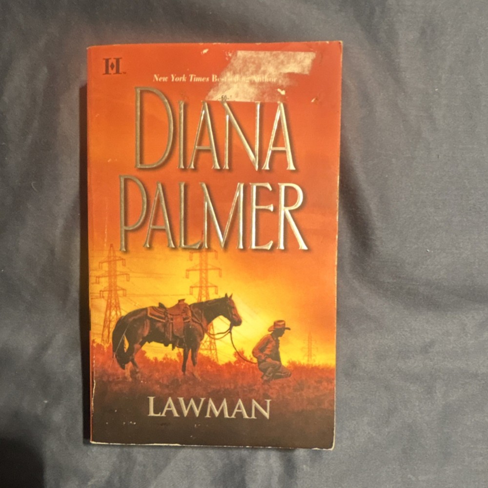 Lawman by Diana Palmer Paperback HQN Romance Contemporary Fiction Novel