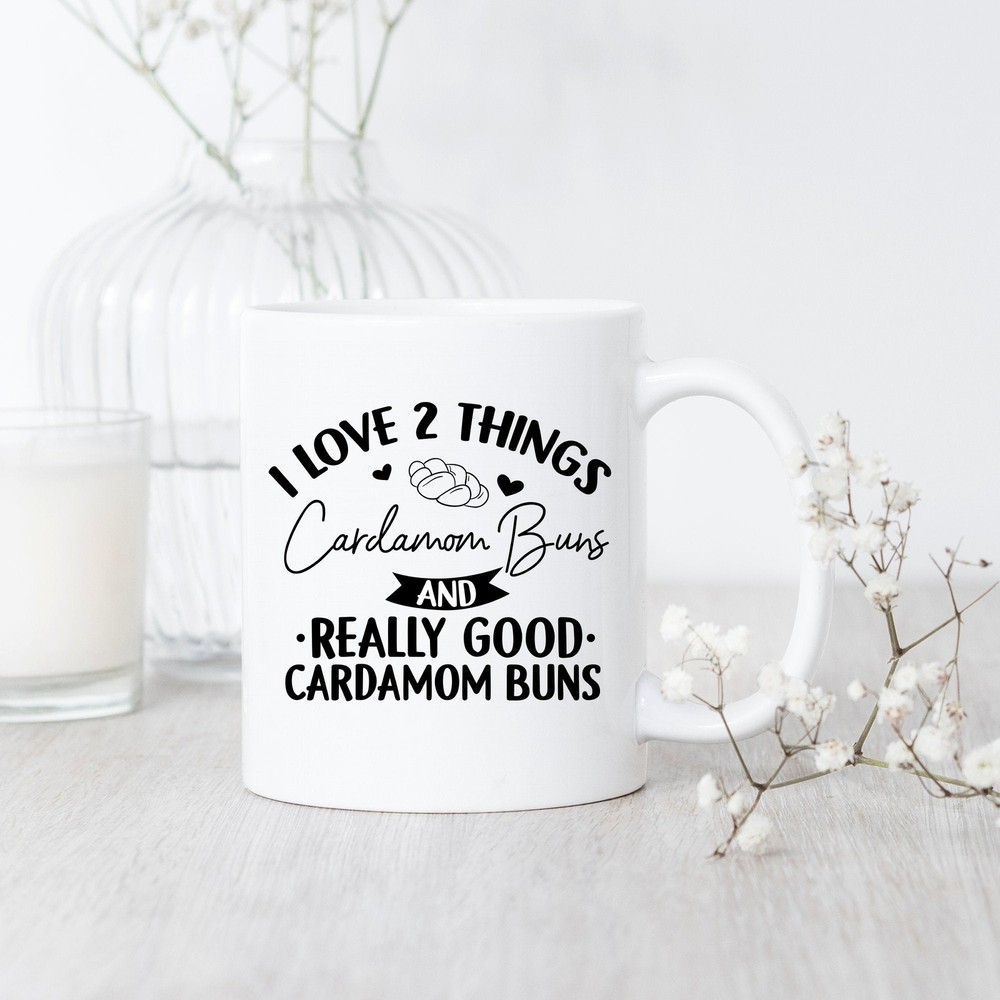 Cardamom Bun Lover Mug Perfect Gift for Sweet Tooth Fans