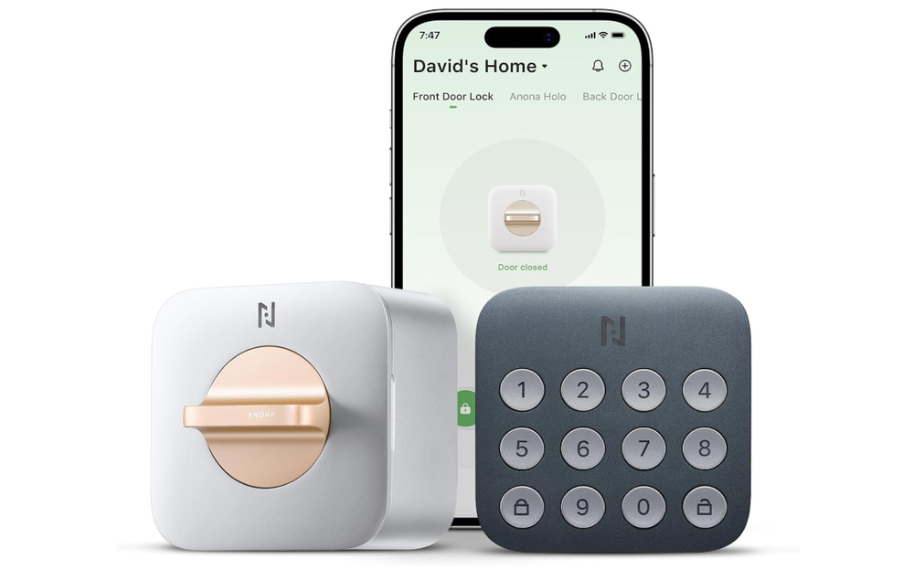 Smart Wi-Fi Deadbolt Lock with Keypad App Control and Keyless Entry