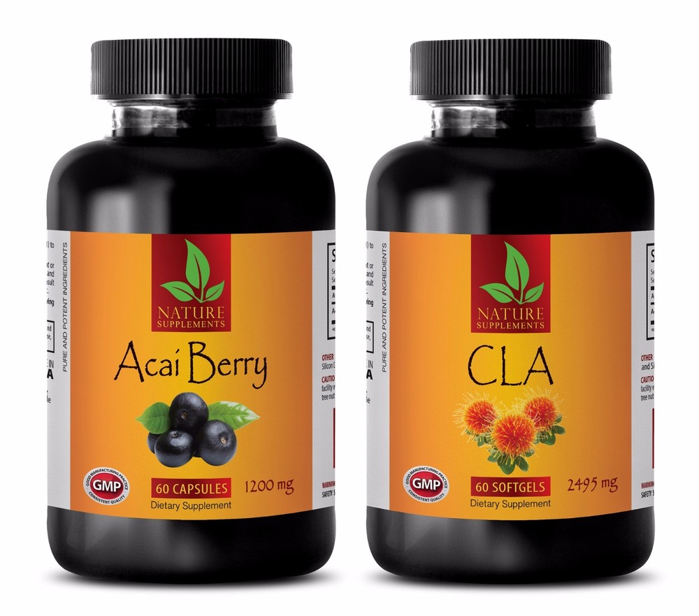 Energy pills for women - CLA - ACAI BERRY COMBO - acai Energy boost