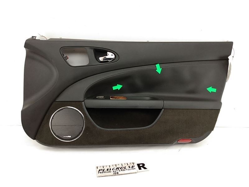 Jaguar XK X150 Convertible Front Passenger Right Door Trim Panel Card Fits 2009