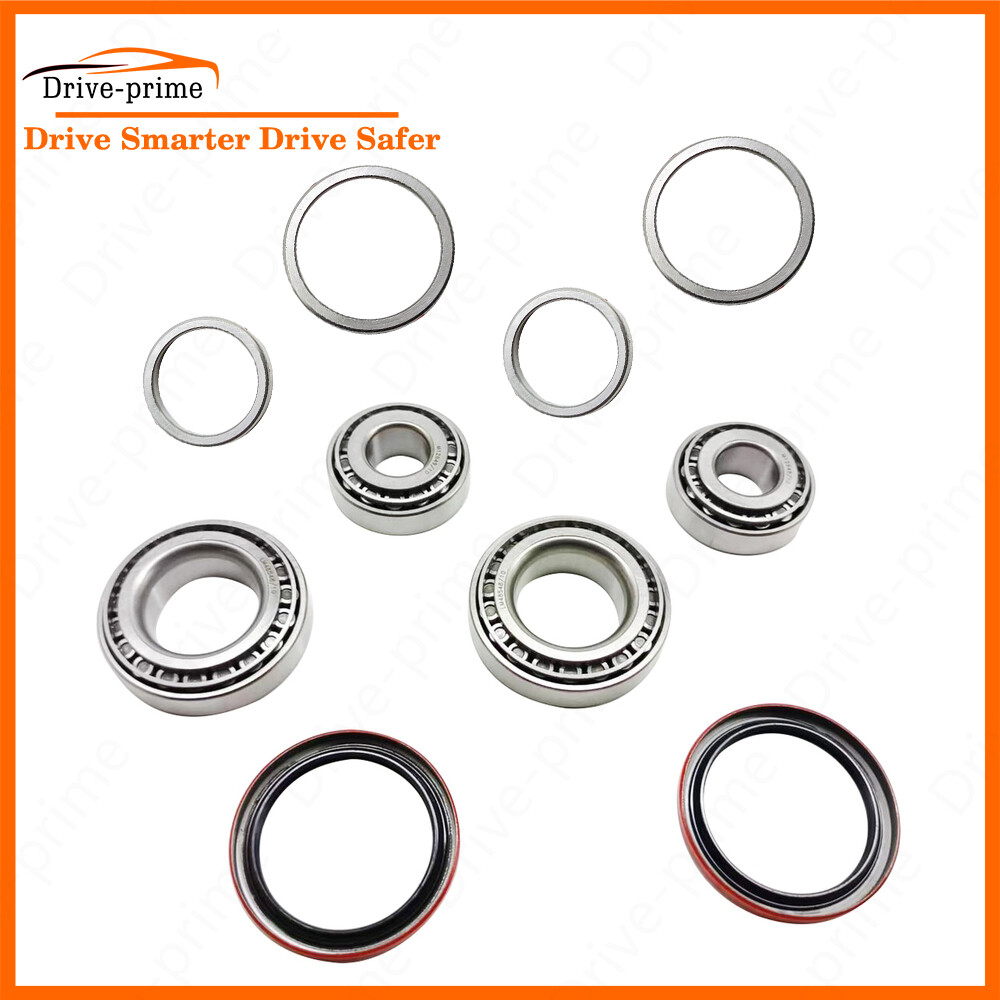Front Wheel Bearing Race Seal Kit for 1988-1999 Chevy GMC C1500 6Pcs Set