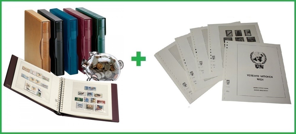 Lindner 605-02-1124V United Nations Vienna UNO Album 2002-2013