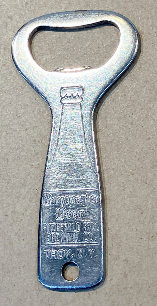 Burgomaster Beer Fitzgerald Bros Brewing TROY  bottle opener BARTENDER barware