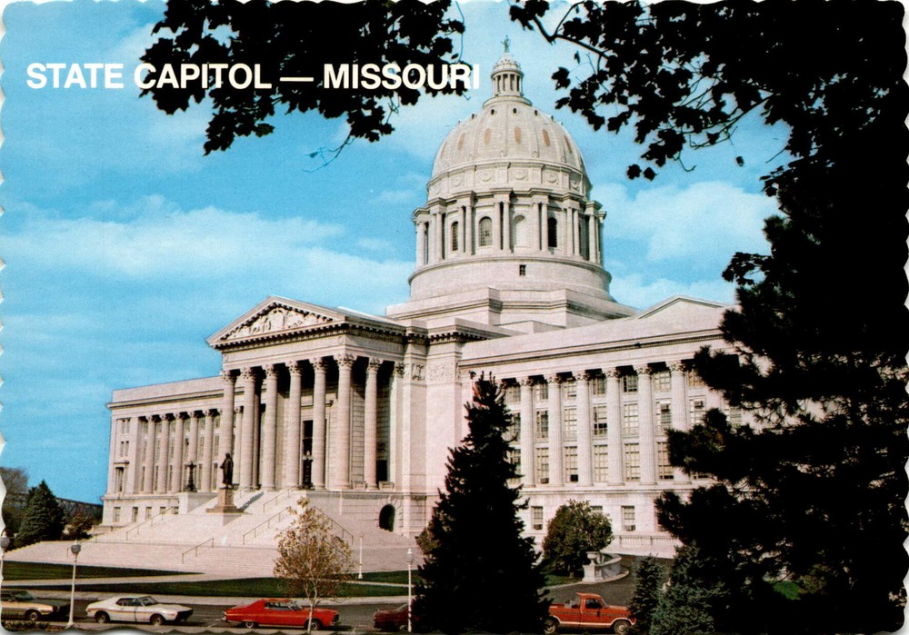 Missouri State Capitol Building, Jefferson City, Missouri, Missouri Postcard